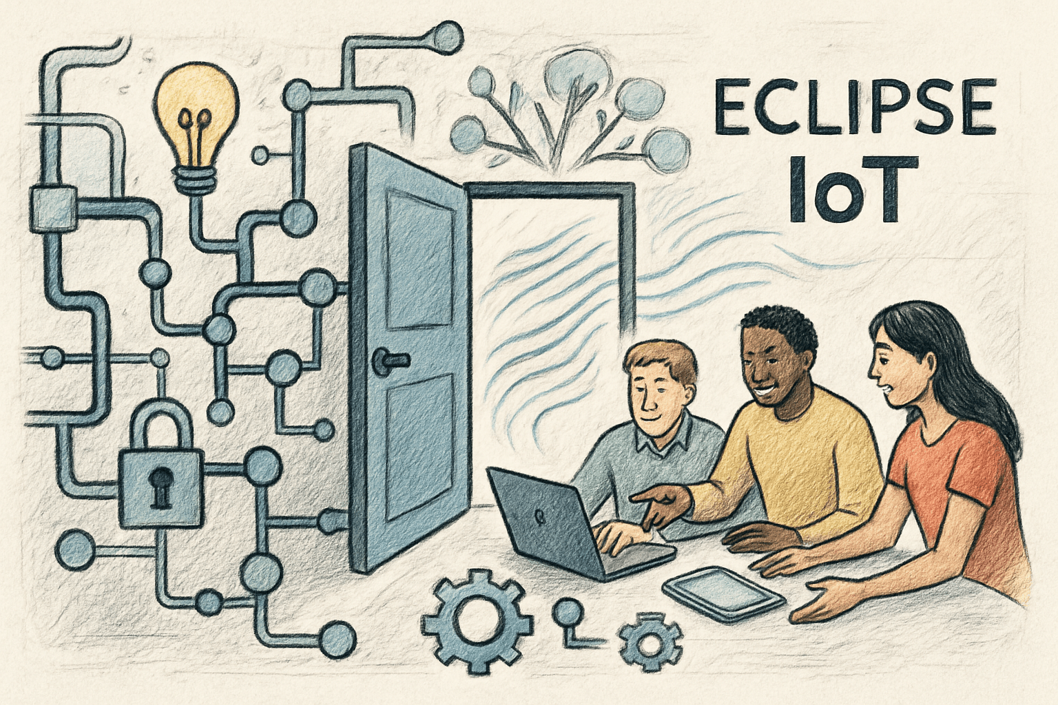 Illustration for Show Your Support for Open Source IoT at the Eclipse Foundation