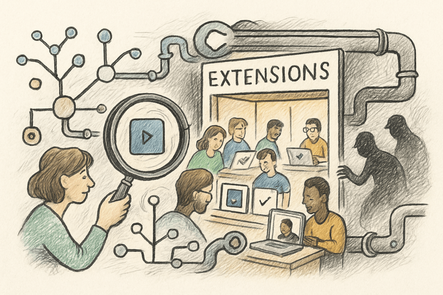 Illustration for Strengthening supply-chain security in Open VSX