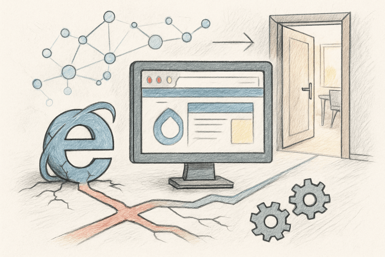 Illustration for Dropping Support for Internet Explorer 11 in 2024