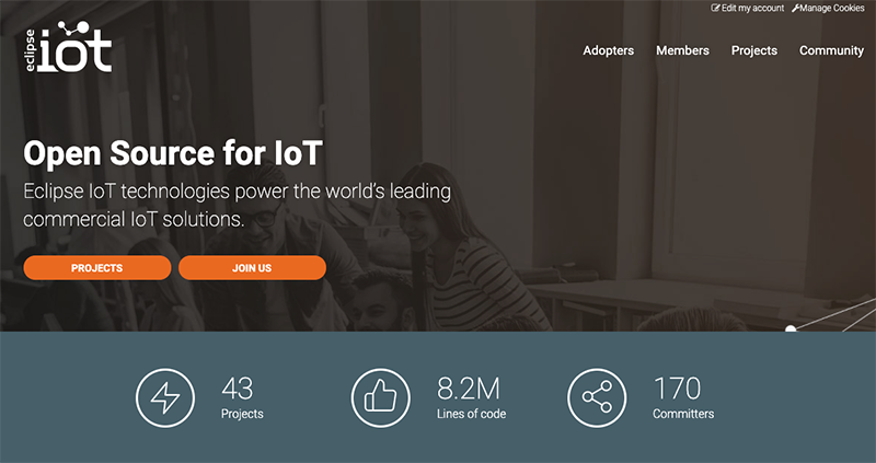 Eclipse IoT Homepage